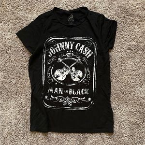 Johnny cash tee youth large